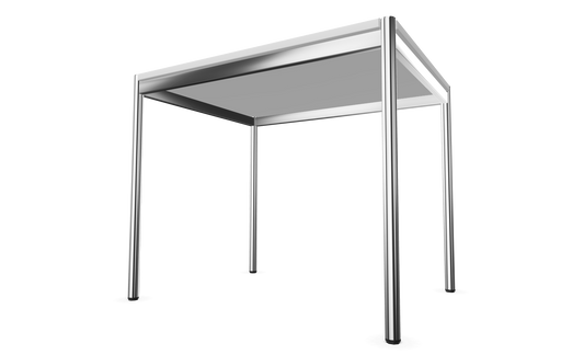 Dietiker Atos II Besprechungstisch - HPL Platte - Pearl White