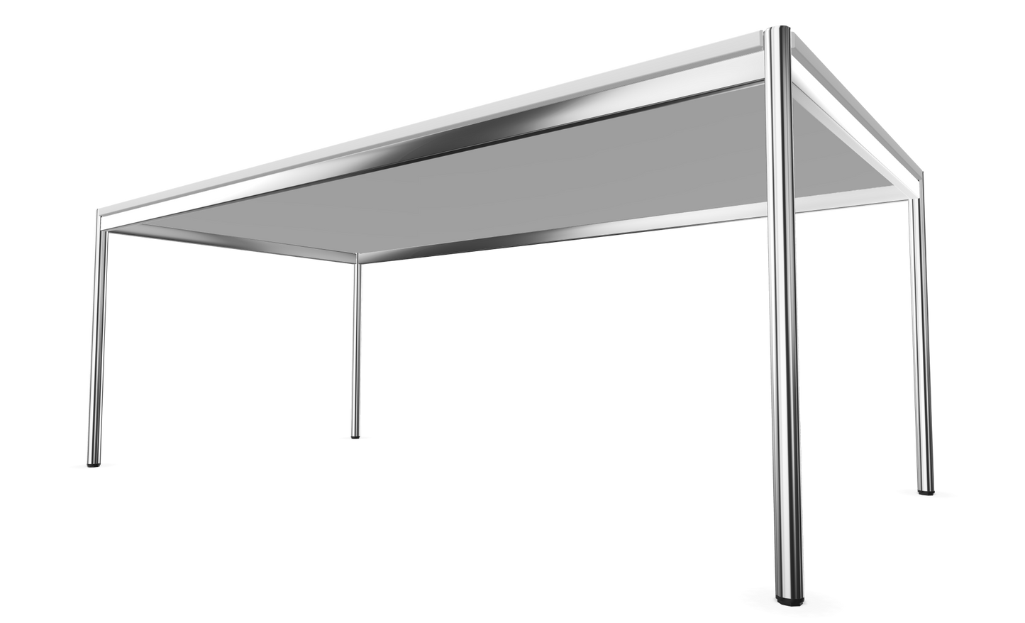 Dietiker Atos II Besprechungstisch - HPL Platte - Pearl White