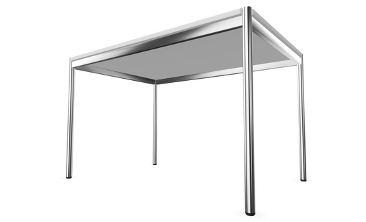 Dietiker Atos II Besprechungstisch - HPL Platte - Pearl White