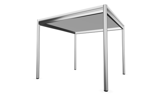 Dietiker Atos II Besprechungstisch - HPL Platte - Pearl White