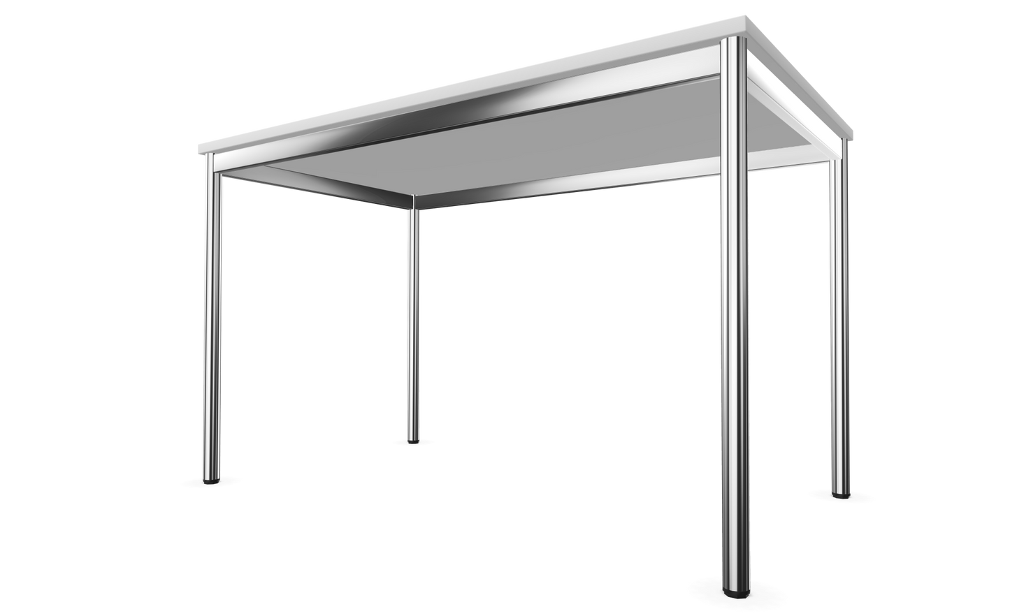 Dietiker Atos I Besprechungstisch - HPL Platte - Pearl White