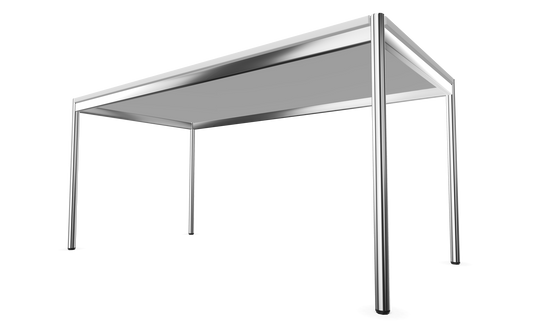 Dietiker Atos II Besprechungstisch - HPL Platte - Pearl White