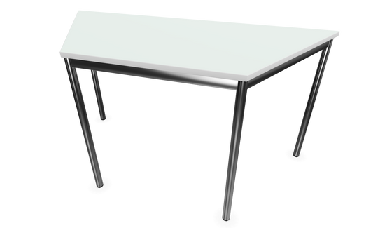 Dietiker Atos I Besprechungstisch Trapez - HPL Platte - Rain