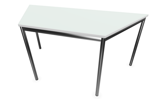 Dietiker Atos I Besprechungstisch Trapez - HPL Platte - Rain