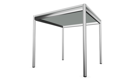 Dietiker Atos II Besprechungstisch - HPL Platte - Rain