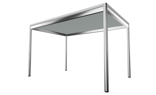 Dietiker Atos II Besprechungstisch - HPL Platte - Rain