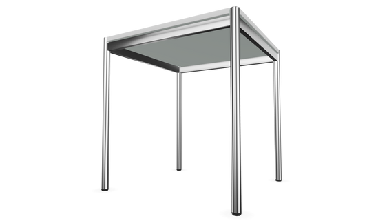 Dietiker Atos II Besprechungstisch - HPL Platte - Rain