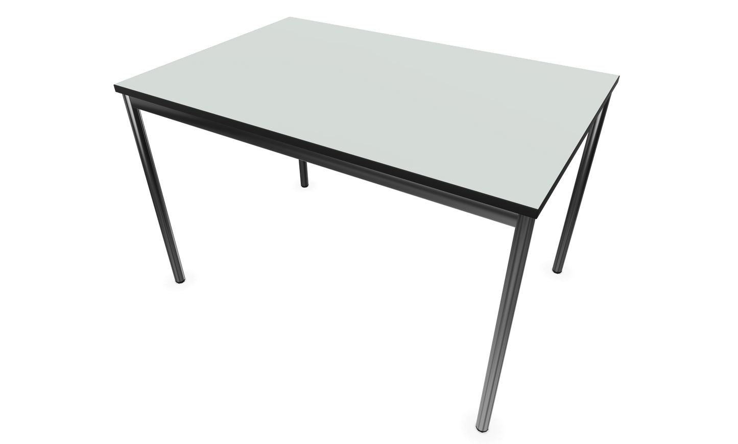 Dietiker Atos I Besprechungstisch - HPL Platte - Silver Grey