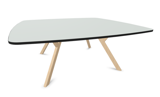 Dietiker Felber T14 Sitzungstisch - HPL Platte - Silver Grey