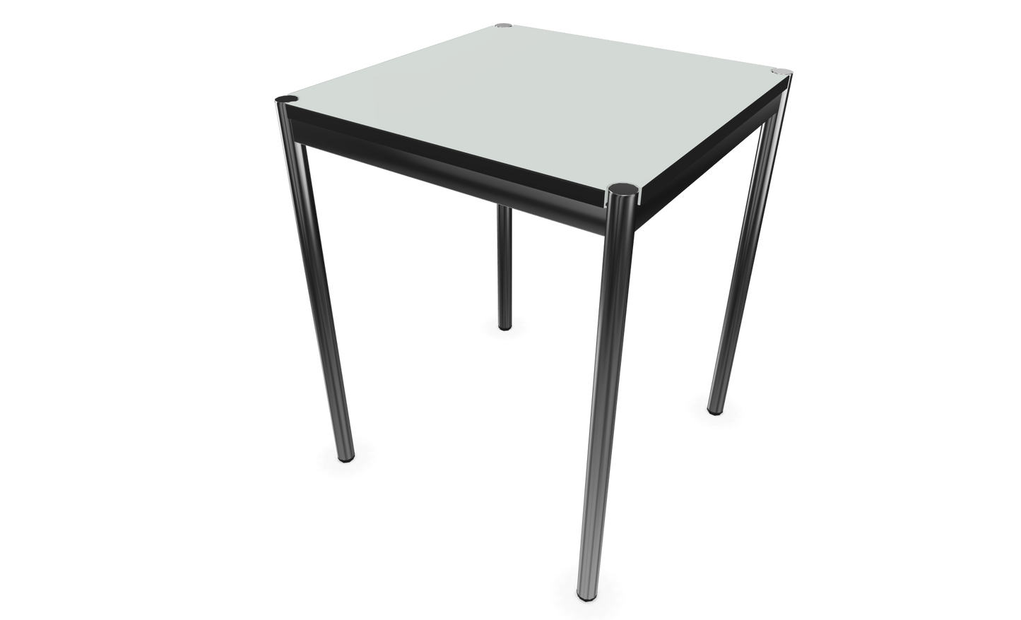 Dietiker Atos II Besprechungstisch - HPL Platte - Silver Grey