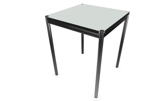 Dietiker Atos II Besprechungstisch - HPL Platte - Silver Grey