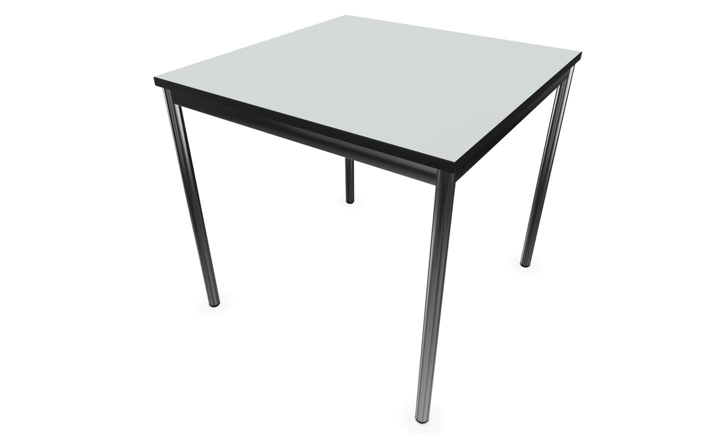 Dietiker Atos I Besprechungstisch - HPL Platte - Silver Grey