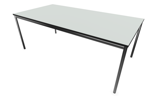 Dietiker Atos I Besprechungstisch - HPL Platte - Silver Grey