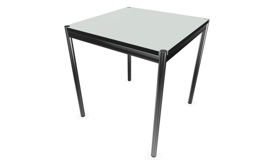 Dietiker Atos II Besprechungstisch - HPL Platte - Silver Grey