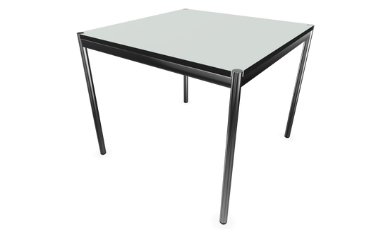 Dietiker Atos II Besprechungstisch - HPL Platte - Silver Grey