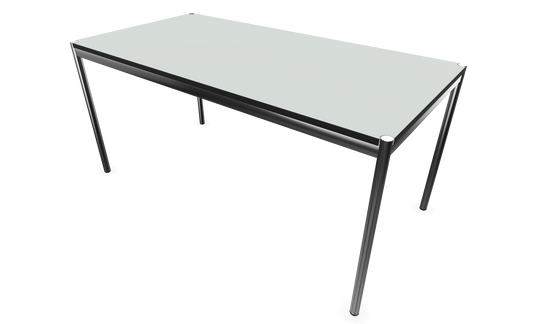 Dietiker Atos II Besprechungstisch - HPL Platte - Silver Grey