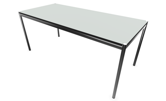 Dietiker Atos II Besprechungstisch - HPL Platte - Silver Grey