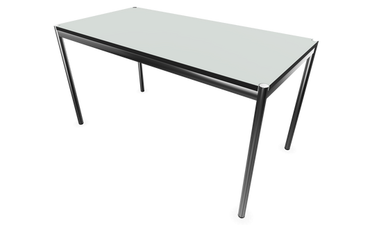 Dietiker Atos II Besprechungstisch - HPL Platte - Silver Grey