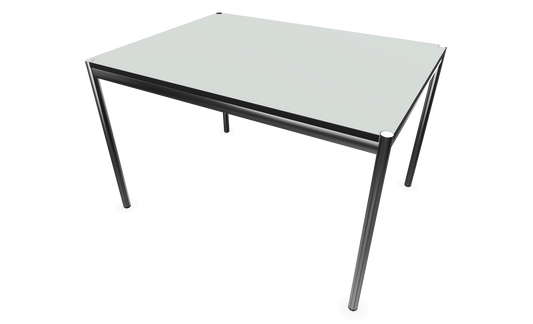Dietiker Atos II Besprechungstisch - HPL Platte - Silver Grey
