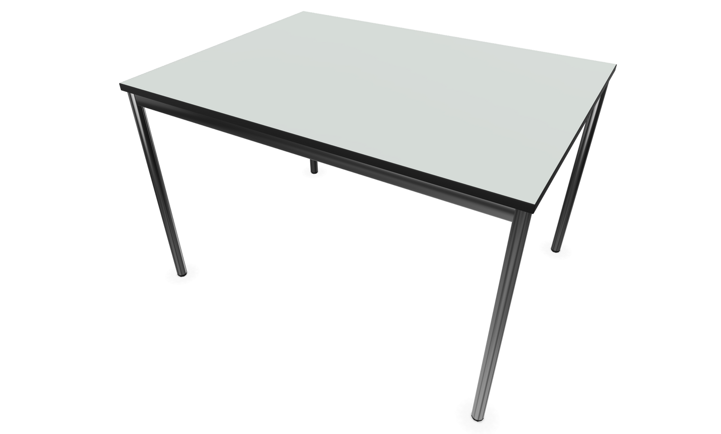 Dietiker Atos I Besprechungstisch - HPL Platte - Silver Grey