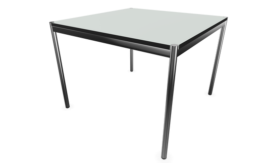 Dietiker Atos II Besprechungstisch - HPL Platte - Silver Grey