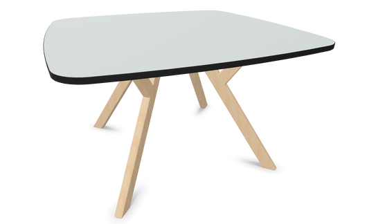Dietiker Felber T14 Sitzungstisch - HPL Platte - Silver Grey