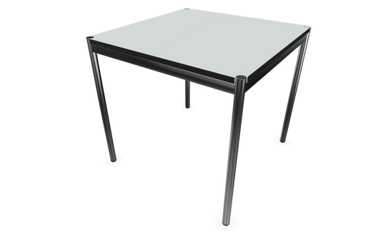 Dietiker Atos II Besprechungstisch - HPL Platte - Silver Grey