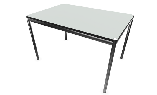 Dietiker Atos II Besprechungstisch - HPL Platte - Silver Grey