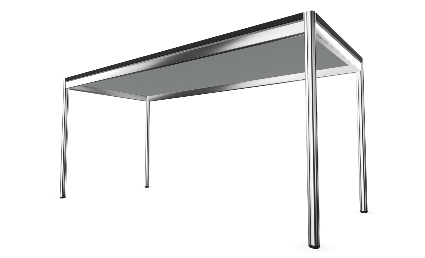 Dietiker Atos II Besprechungstisch - HPL Platte - Silver Grey