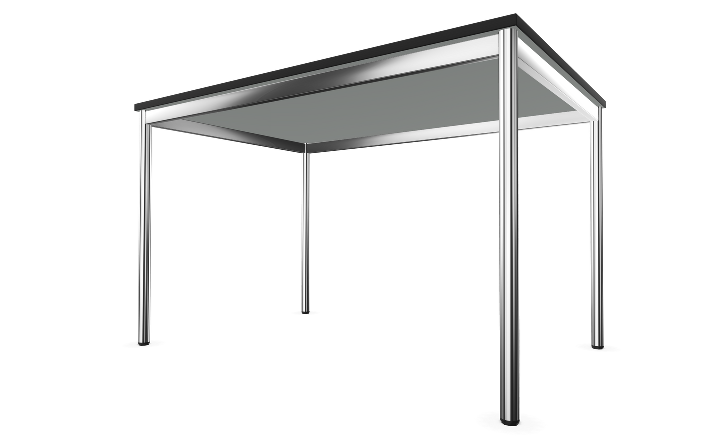 Dietiker Atos I Besprechungstisch - HPL Platte - Silver Grey