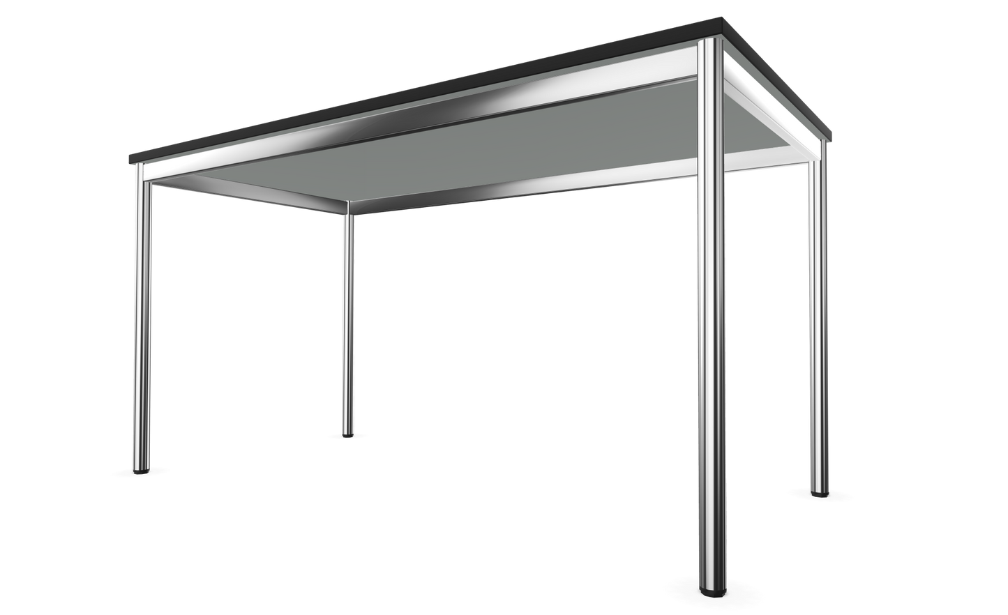 Dietiker Atos I Besprechungstisch - HPL Platte - Silver Grey