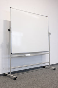 Maul Tafelständer fahrbar Whiteboard - Metall Weiss