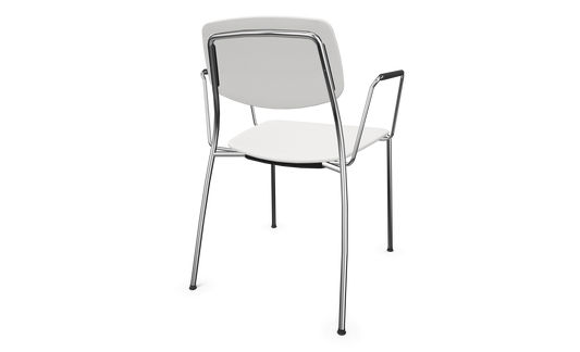 Dietiker Felber C14 Stuhl - Holz verleimt und geformt - D 314 weiss