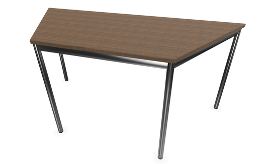 Dietiker Atos I Besprechungstisch Trapez - HPL Platte - Noce Vero