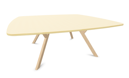 Dietiker Felber T14 Sitzungstisch - HPL Platte - Alaska Birch