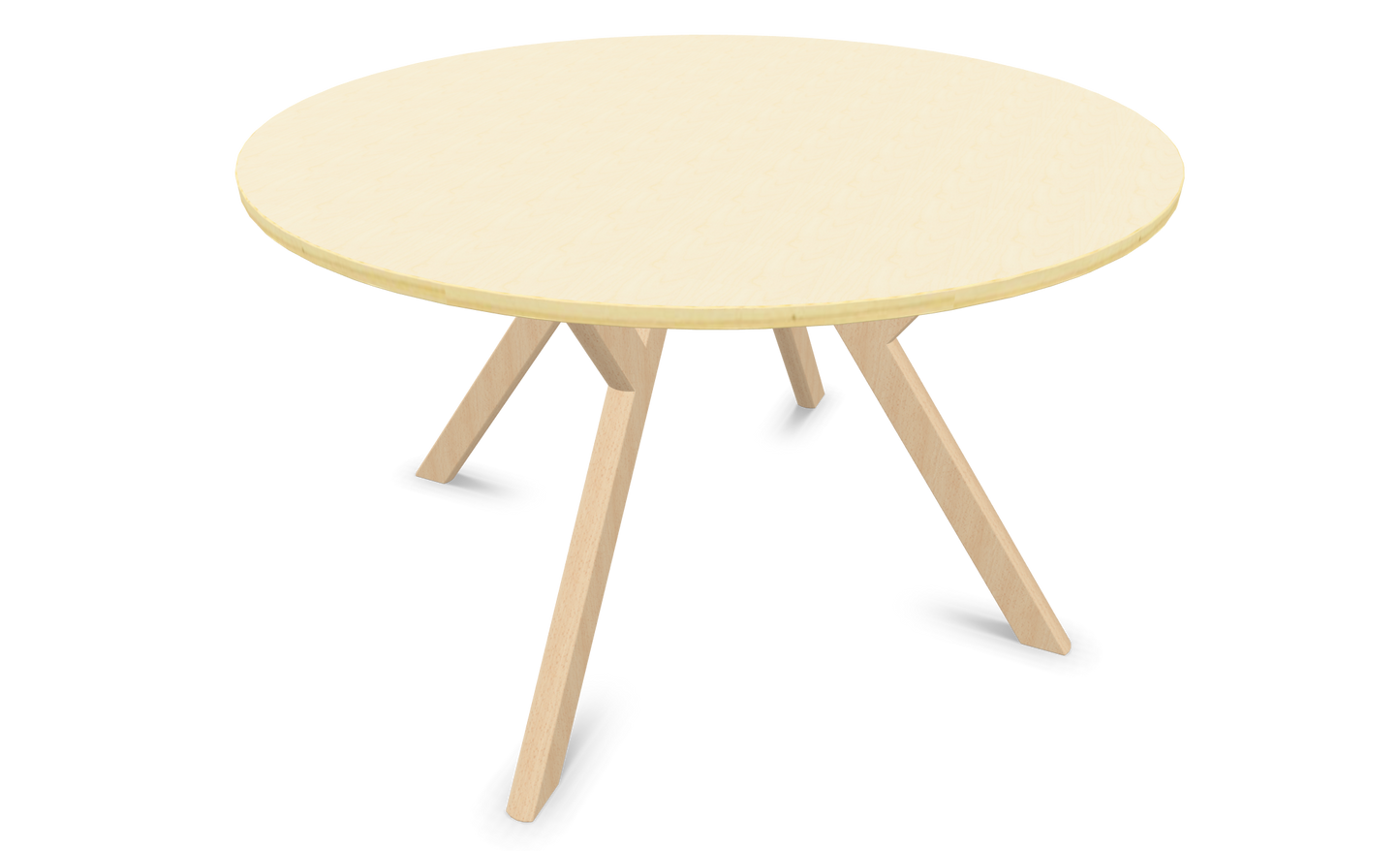 Dietiker Felber T14 Sitzungstisch - HPL Platte - Alaska Birch