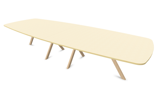 Dietiker Felber T14 Sitzungstisch - HPL Platte - Alaska Birch