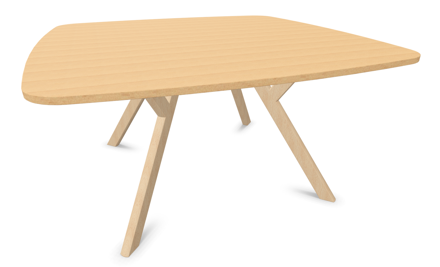 Dietiker Felber T14 Sitzungstisch - HPL Platte - Global Beech