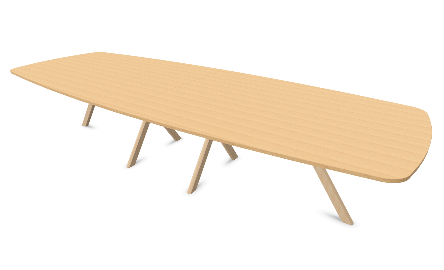 Dietiker Felber T14 Sitzungstisch - HPL Platte - Global Beech