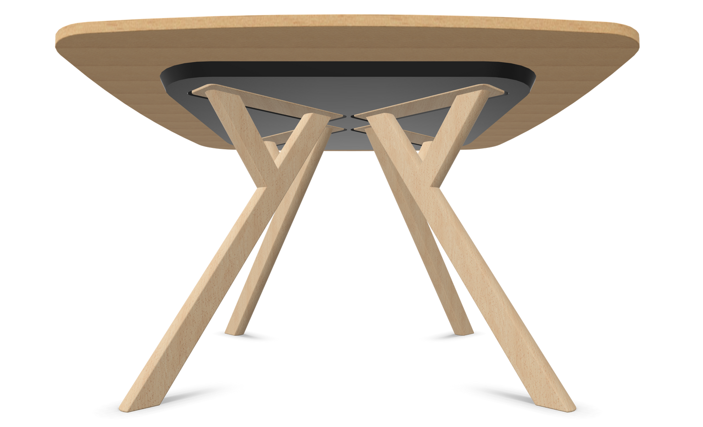 Dietiker Felber T14 Sitzungstisch - HPL Platte - Global Beech