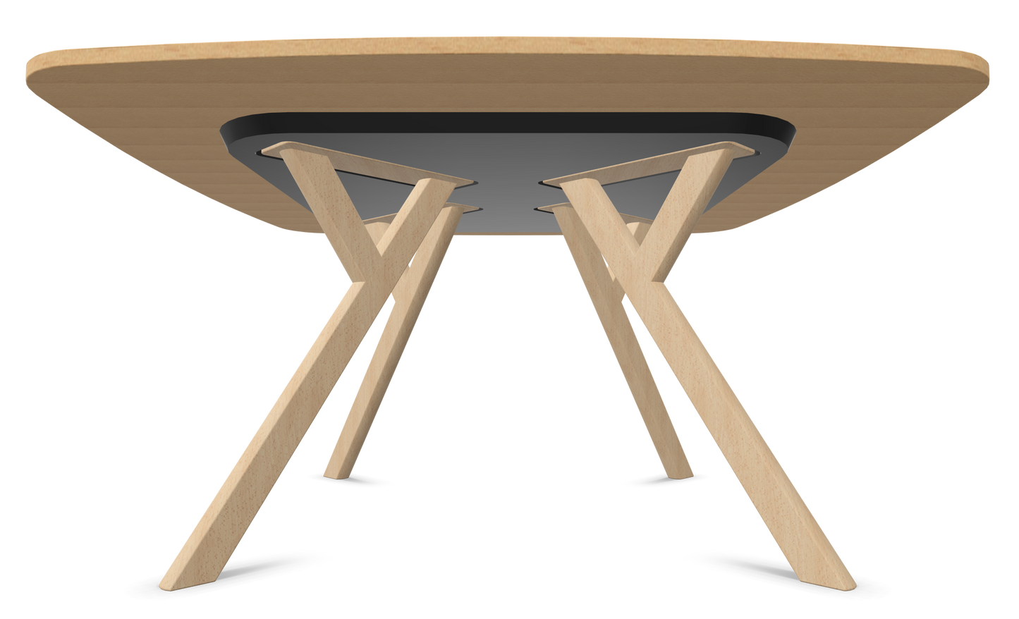 Dietiker Felber T14 Sitzungstisch - HPL Platte - Global Beech