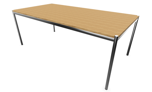 Dietiker Atos II Besprechungstisch - HPL Platte - Yorkshire Oak