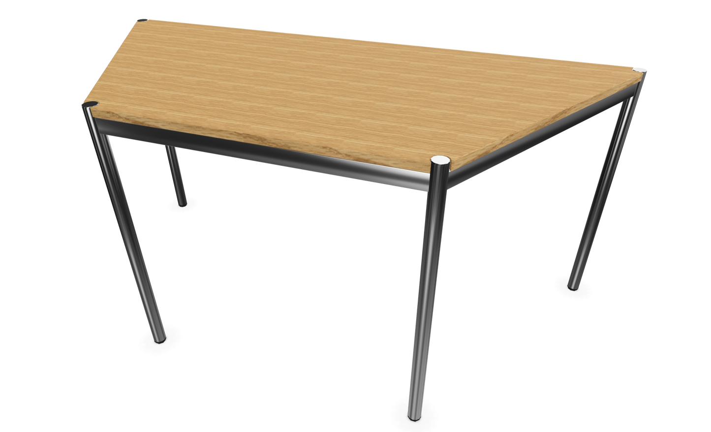 Dietiker Atos II Besprechungstisch Trapez - HPL Platte - Yorkshire Oak