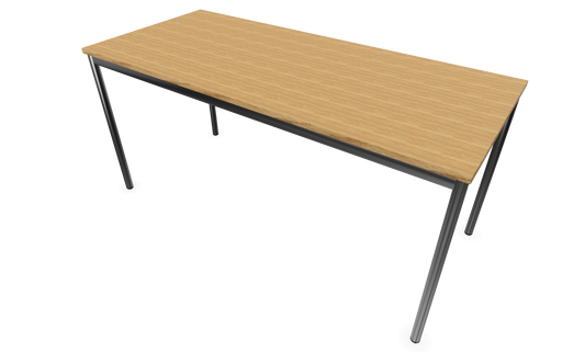 Dietiker Atos I Besprechungstisch - HPL Platte - Yorkshire Oak