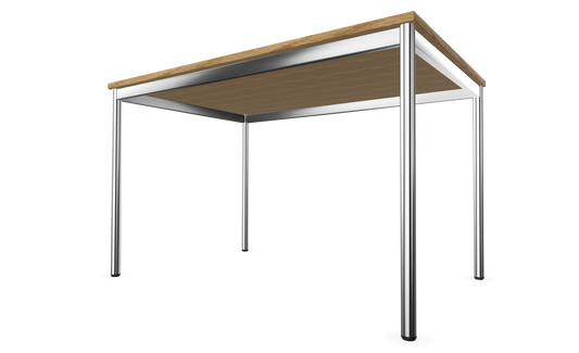 Dietiker Atos I Besprechungstisch - HPL Platte - Yorkshire Oak