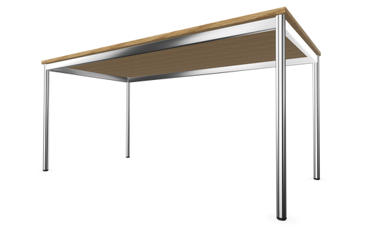 Dietiker Atos I Besprechungstisch - HPL Platte - Yorkshire Oak