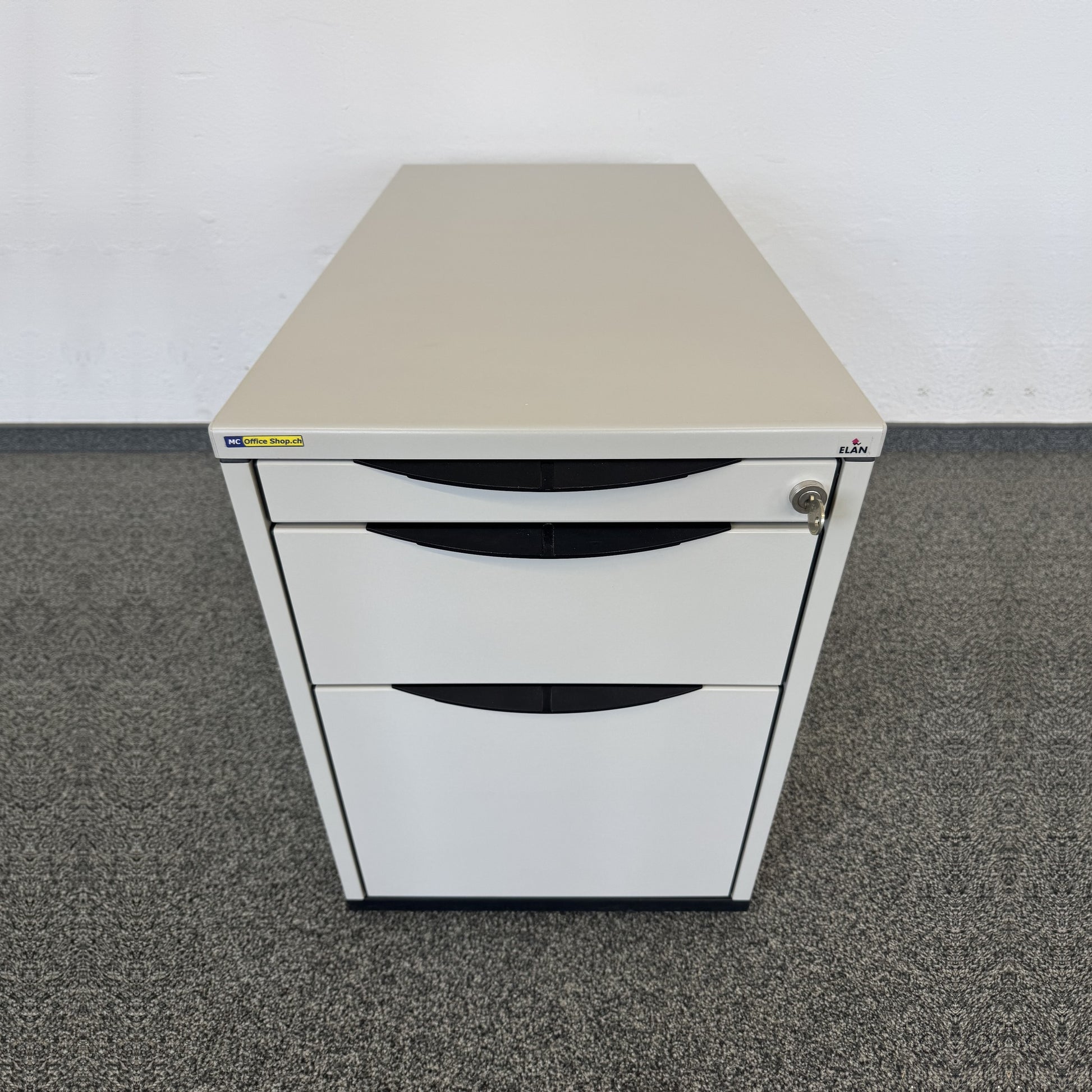 Elan Euroffice Unterstell-Korpus aus Spanplatte Lichtgrau