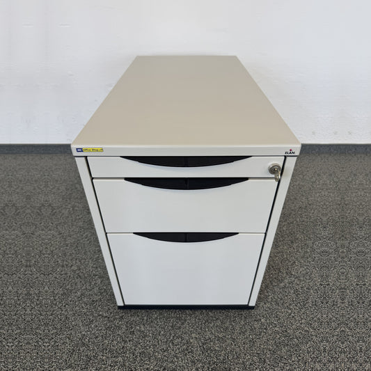 Elan Euroffice Unterstell-Korpus aus Spanplatte Lichtgrau