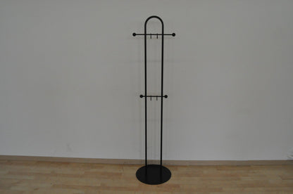 Vintage Design Classic Garderobenständer aus Metall Schwarz - 6002032