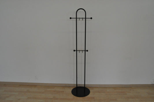 Vintage Design Classic Garderobenständer aus Metall Schwarz - 6002032